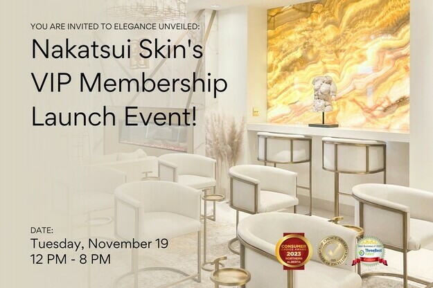 Join Us for an Exclusive Evening at the Nakatsui VIP Membership Launch Event!